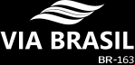 Logotipo Via Brasil Branca